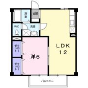 エスポワール築城Aの間取り画像