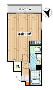 フレーヴァー伊勢佐木の間取り画像