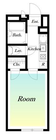 レオパレスV・Fieldの間取り画像