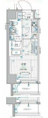 GENOVIA西横浜の間取り画像