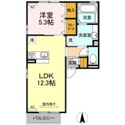 グレイス C棟の間取り画像