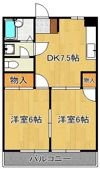 アカラ引野の間取り画像