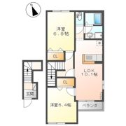 ディアたちばなの間取り画像