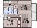 パナハイツ芳泉C棟の間取り画像
