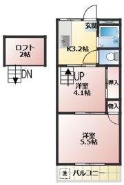 ツィンズ川原の間取り画像
