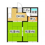 荒川沖ハイツの間取り画像