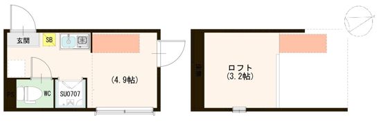 ハーモニーテラス高円寺南Ⅳの間取り画像