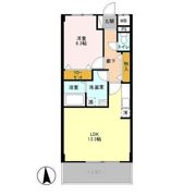 Park Side Residence（ﾊﾟｰｸｻｲﾄﾞﾚｼﾞﾃﾞﾝｽ）の間取り画像