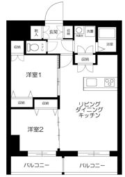 ROXIS日暮里の間取り画像