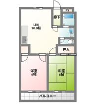 コーポ南千里の間取り画像