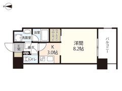 セントラルアヴェニュー下石井の間取り画像