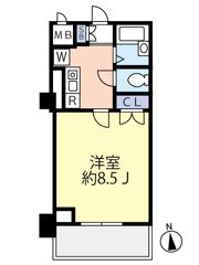 グランヴァン中野新橋の間取り画像