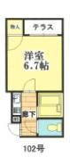 住吉スカイブルーの間取り画像