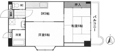 アルデール南葛西の間取り画像