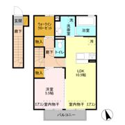 カーサ ドマーニの間取り画像