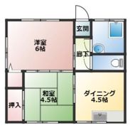 森アパートの間取り画像