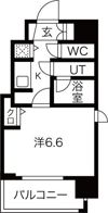 アクアプレイス梅田Ⅲの間取り画像