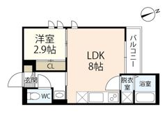 Grandtic Smart Reginaの間取り画像