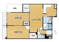 ラ・クール庭瀬の間取り画像