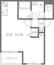 タウンコート飯田橋の間取り画像