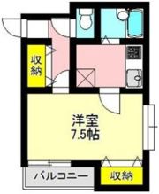ハーベスト北双葉の間取り画像