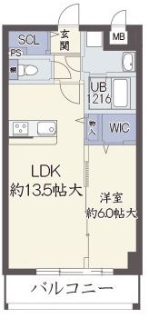 リアンカーサ長柄の間取り画像
