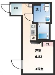 Novel Court 東日暮里の間取り画像