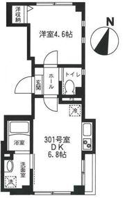 FERIO幡ヶ谷の間取り画像