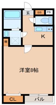 GOLD MOON東仙台の間取り画像