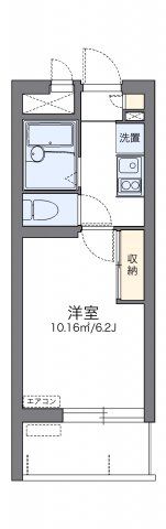レオパレストリビュート 久米の間取り画像