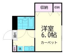 ハイツ吉田の間取り画像