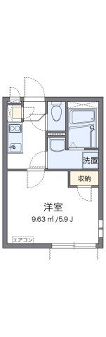 クレイノSの間取り画像