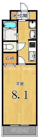プリンスヒルズの間取り画像
