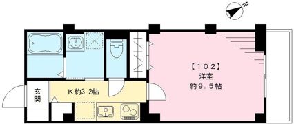 ムサシヤレジデンスの間取り画像