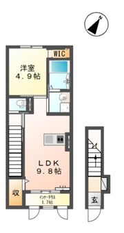 ラーク学園町の間取り画像