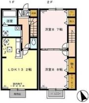 グランドシャトー長久手の間取り画像