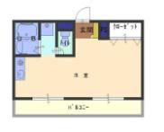 桜口和光ハイツの間取り画像