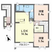 シャーメゾンエピナール D棟の間取り画像