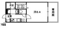 インペリアルビレッジ Aの間取り画像