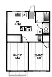 シティハイム アルファーⅠの間取り画像