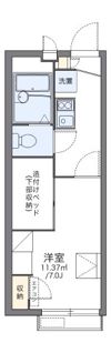レオパレス森小路の間取り画像
