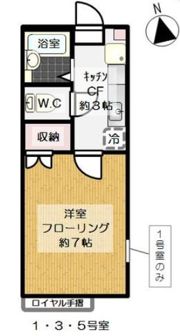 トラストワンの間取り画像