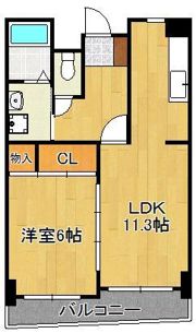 オールセインツの間取り画像