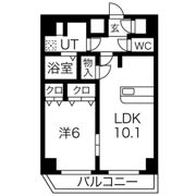 スワンズシティ難波南の間取り画像