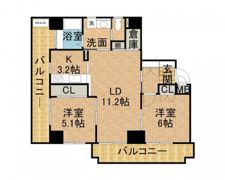 上幟町ハイムの間取り画像