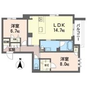 プルミエール境南町の間取り画像