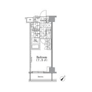 ONE ROOF FLAT TSUKISHIMAの間取り画像