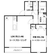 カプリス上池袋の間取り画像