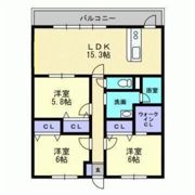 エリヴェール道後の間取り画像