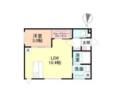 Mont blanc四ツ葉町の間取り画像